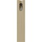 Ekena Millwork 1 3/4"W x 4 1/2"D x 9"H Large Dearborn Wood Corbel, Rubberwood CORW02X09X05DRRW - alternate 3